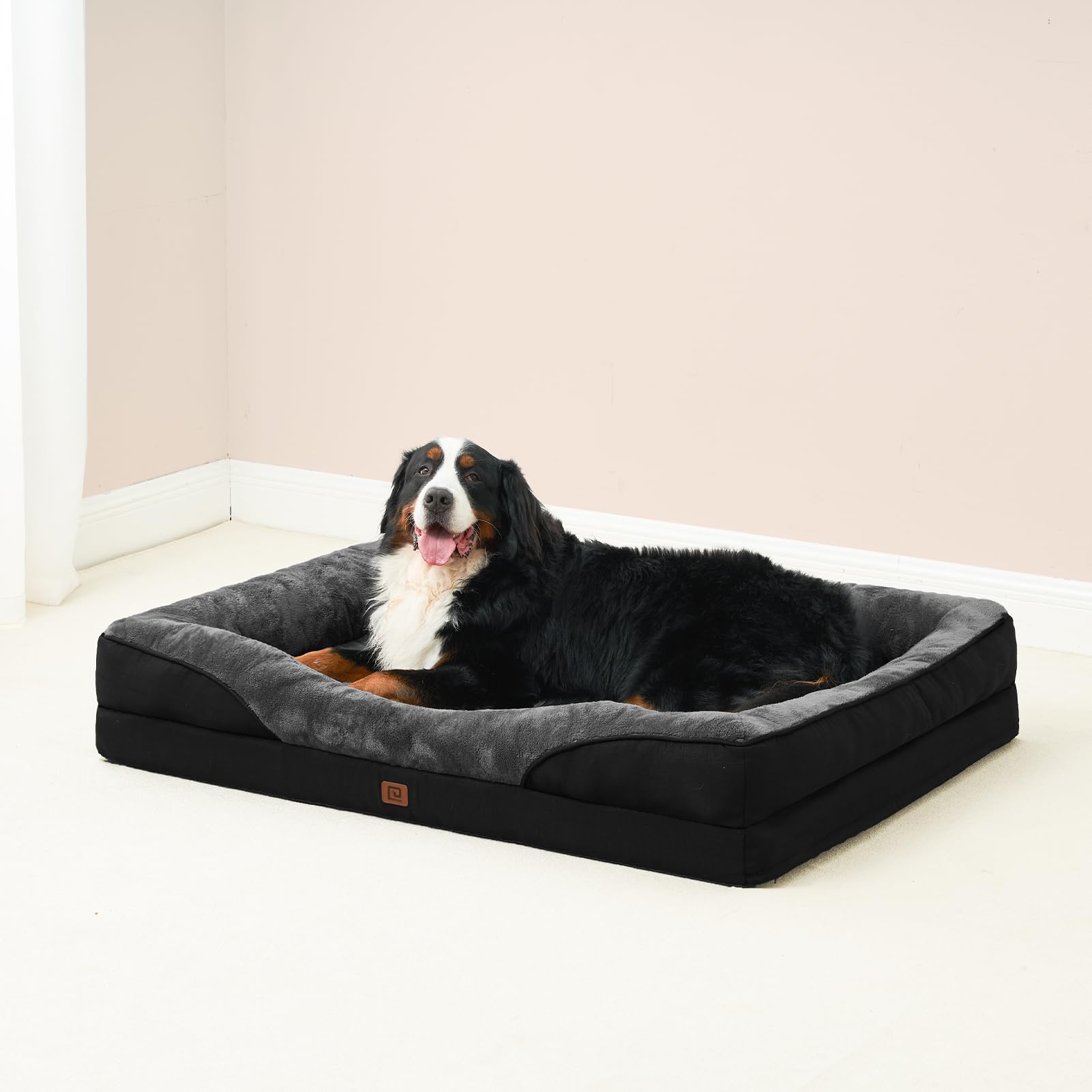 EHEYCIGA memory foam expands fully within 24-48 hours after unpacking.