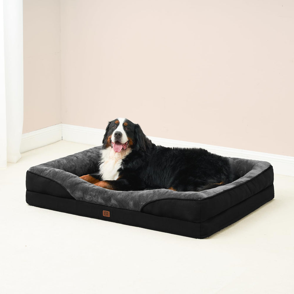 EHEYCIGA memory foam expands fully within 24-48 hours after unpacking.