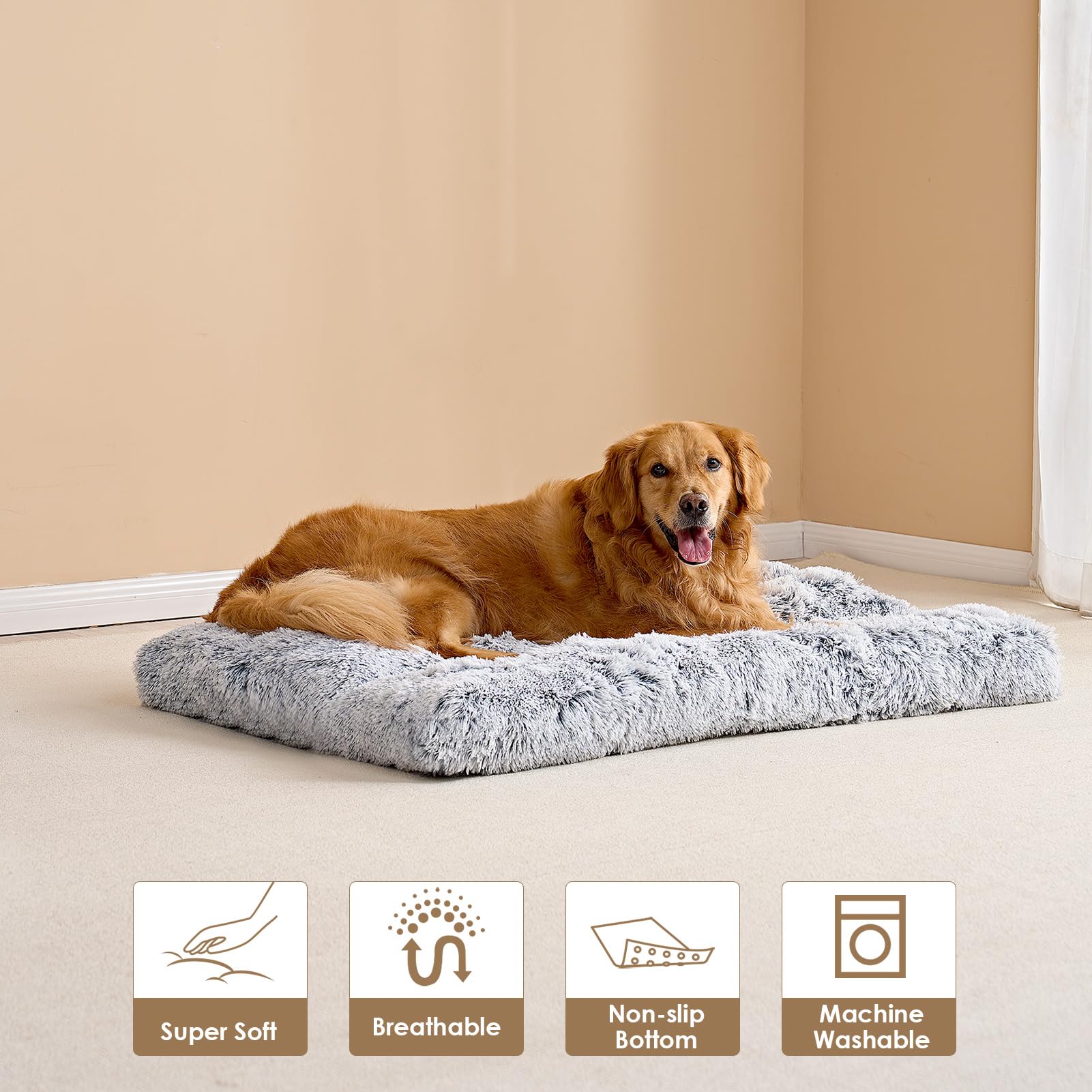 Available in multiple sizes to fit larger crates.
