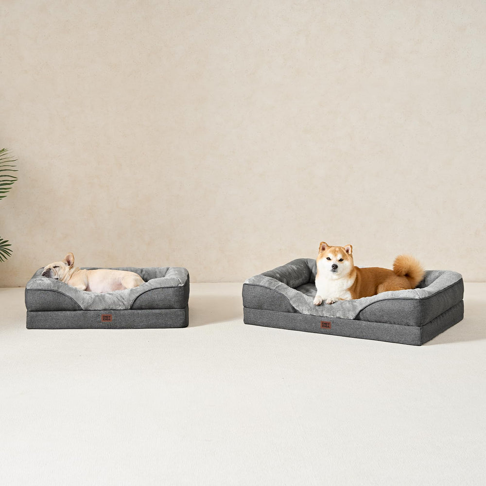 EHEYCIGA multi-size dog bed suitable for medium to large dogs.
