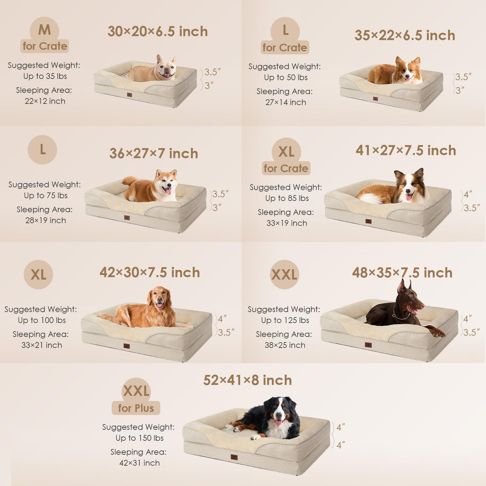 EHEYCIGA multi-size design accommodates medium to extra-large dogs