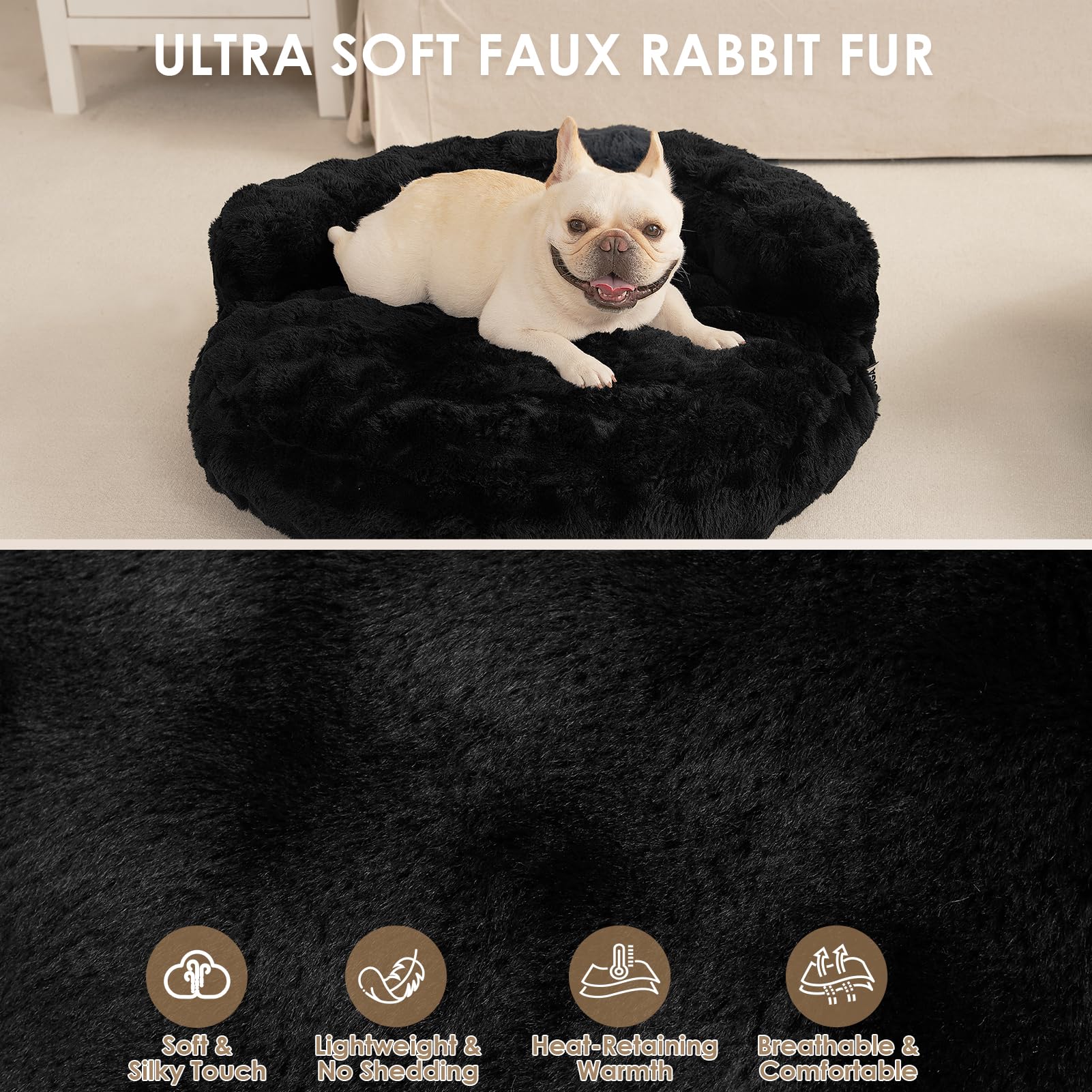 EHEYCIGA non-slip base dots keep the bed steady