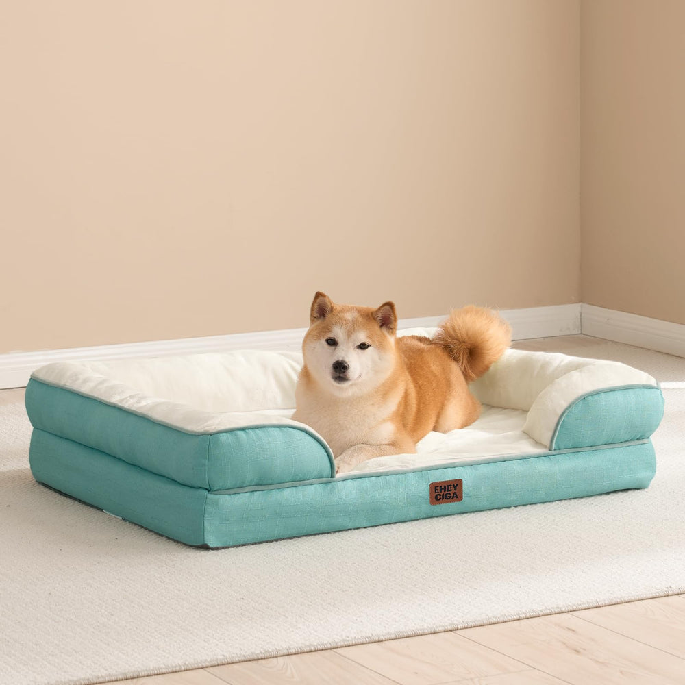 EHEYCIGA non-slip bottom keeps the bed stable on floors.