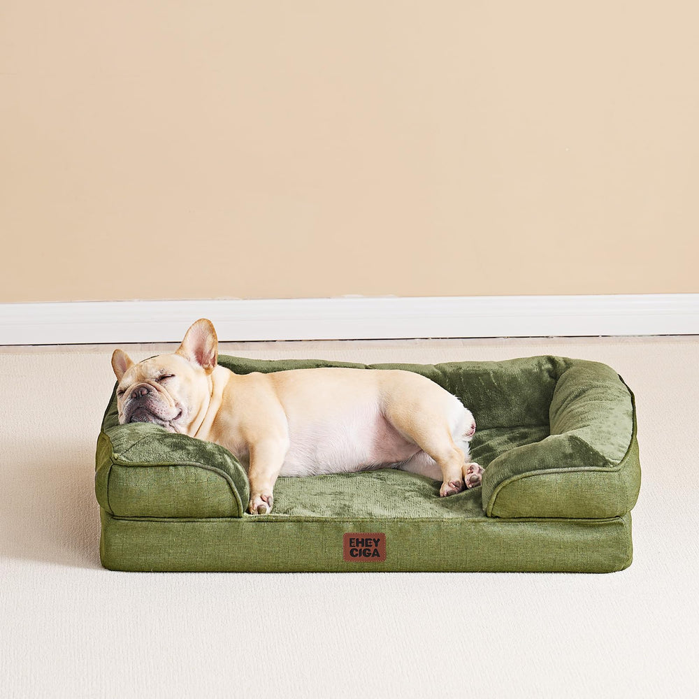 Olive green color of EHEYCIGA orthopedic bed