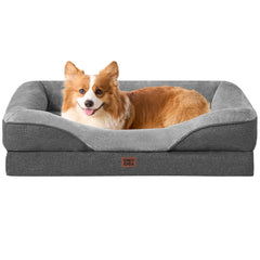 EHEYCIGA orthopedic dog bed with memory foam for supportive sleep.