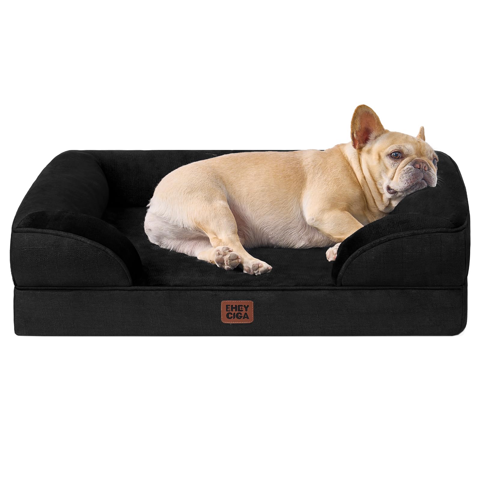 EHEYCIGA bed memory foam closeup showing even support for joints.