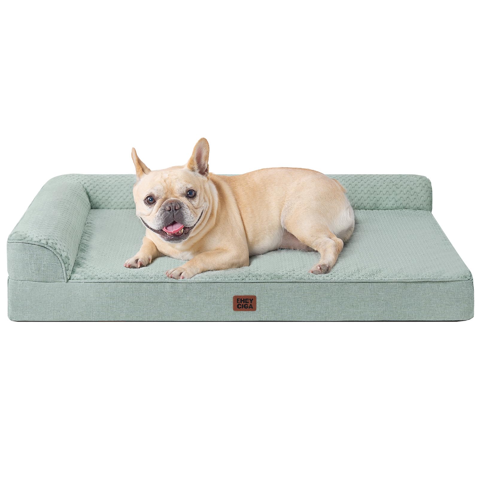 EHEYCIGA orthopedic dog bed with egg crate memory foam for joint support