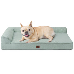 EHEYCIGA orthopedic dog bed with egg crate memory foam for joint support