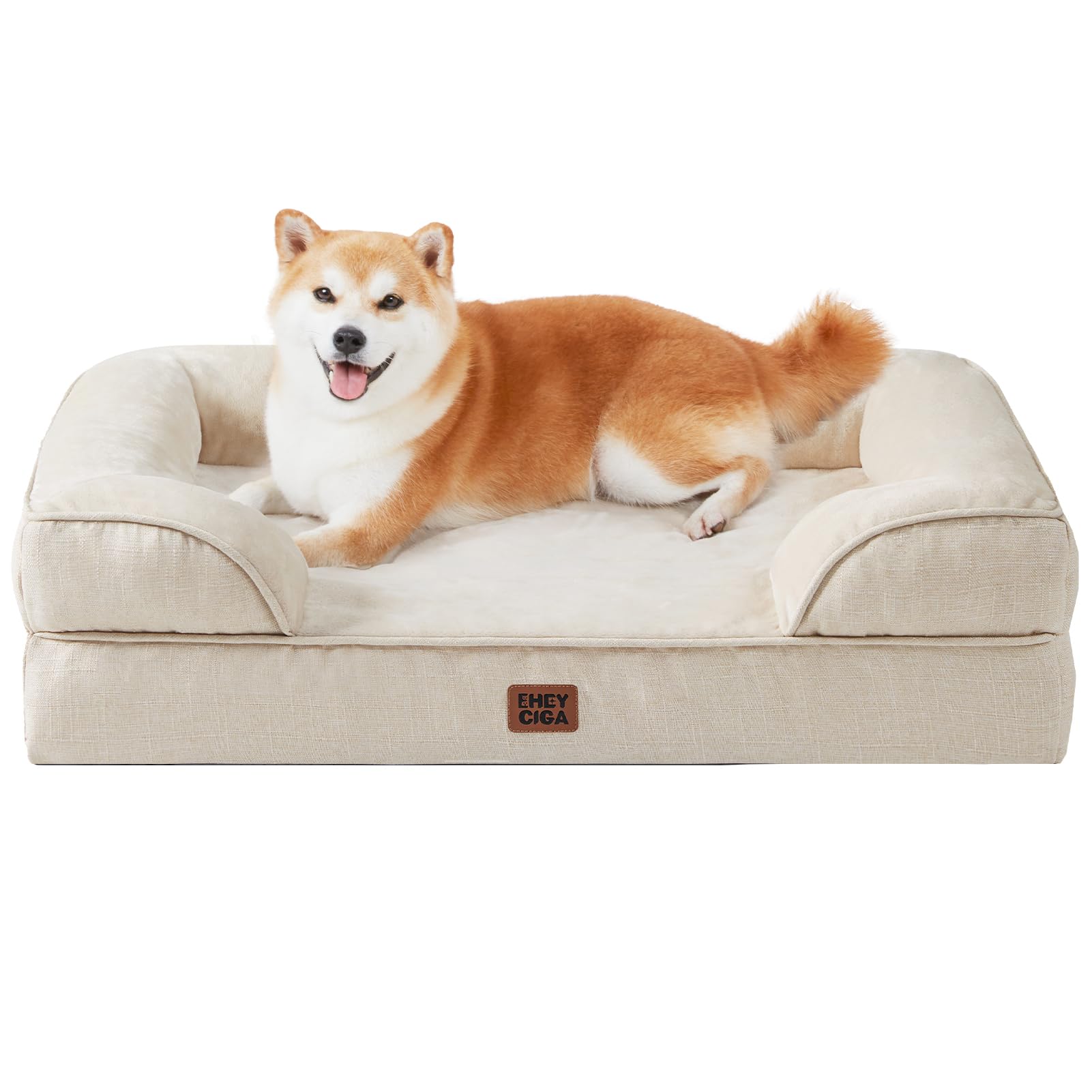 EHEYCIGA orthopedic dog bed memory foam large with supportive surface