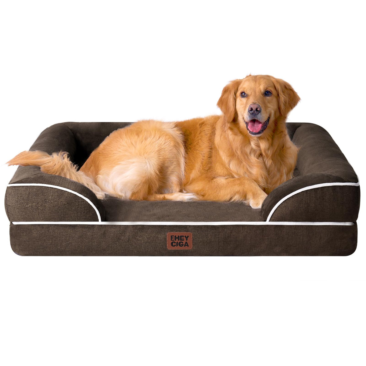 EHEYCIGA orthopedic dog bed with memory foam for extra-large dogs.