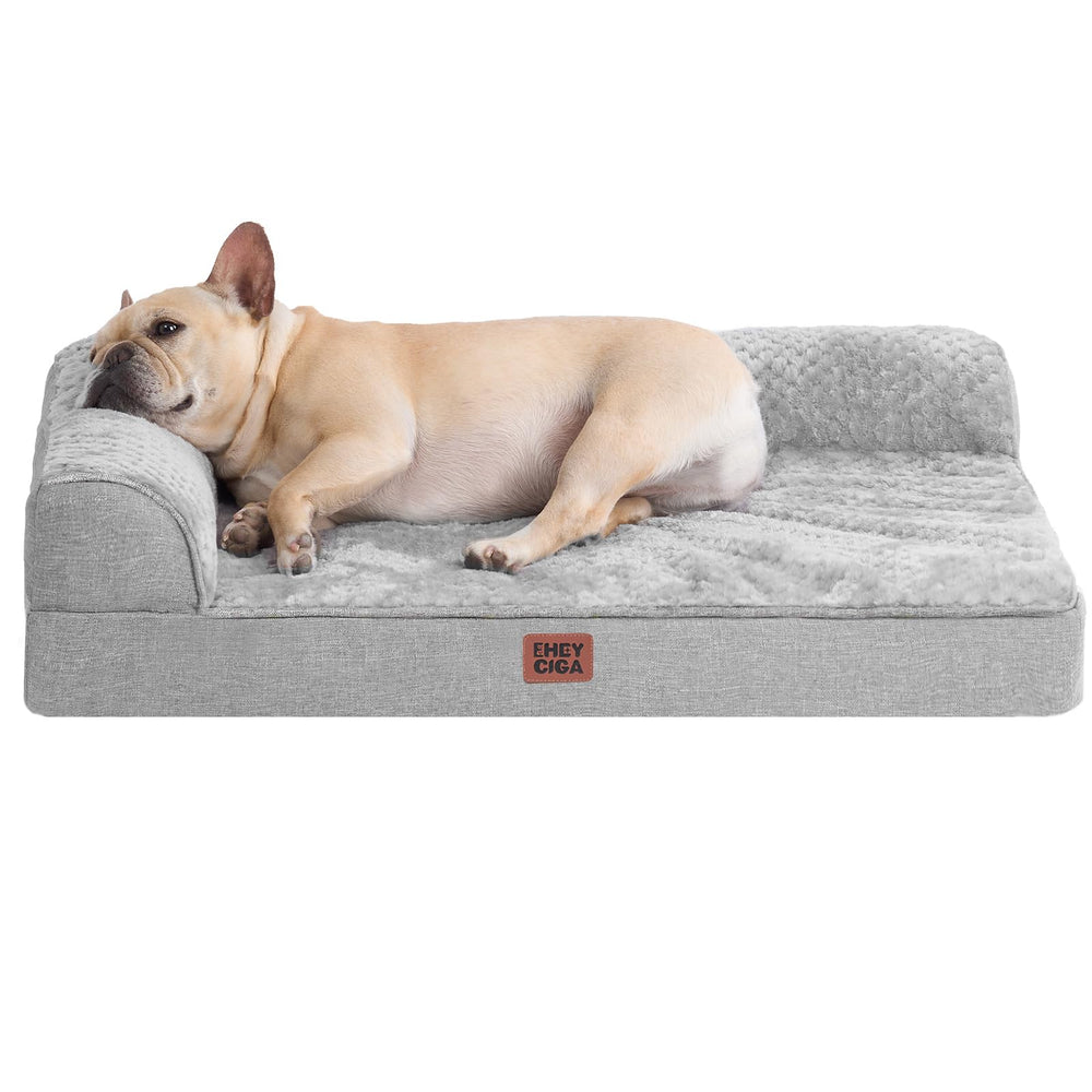 EHEYCIGA orthopedic dog bed memory foam for joint support and comfort