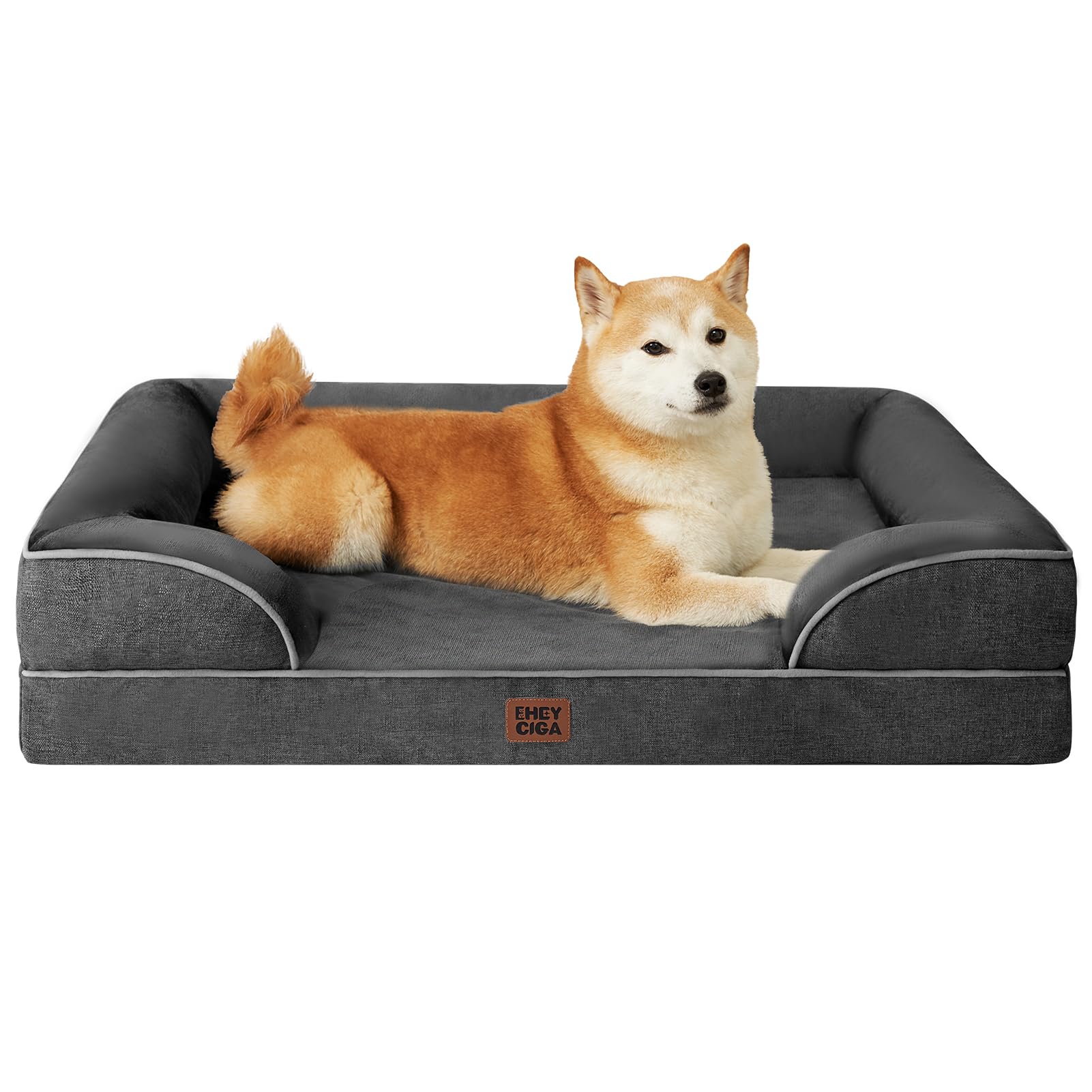 EHEYCIGA orthopedic bed with memory foam for joint support