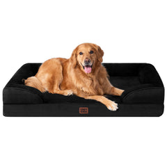 EHEYCIGA orthopedic bed memory foam provides even support for comfortable rest.