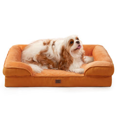 EHEYCIGA orthopedic dog bed with memory foam for even support.