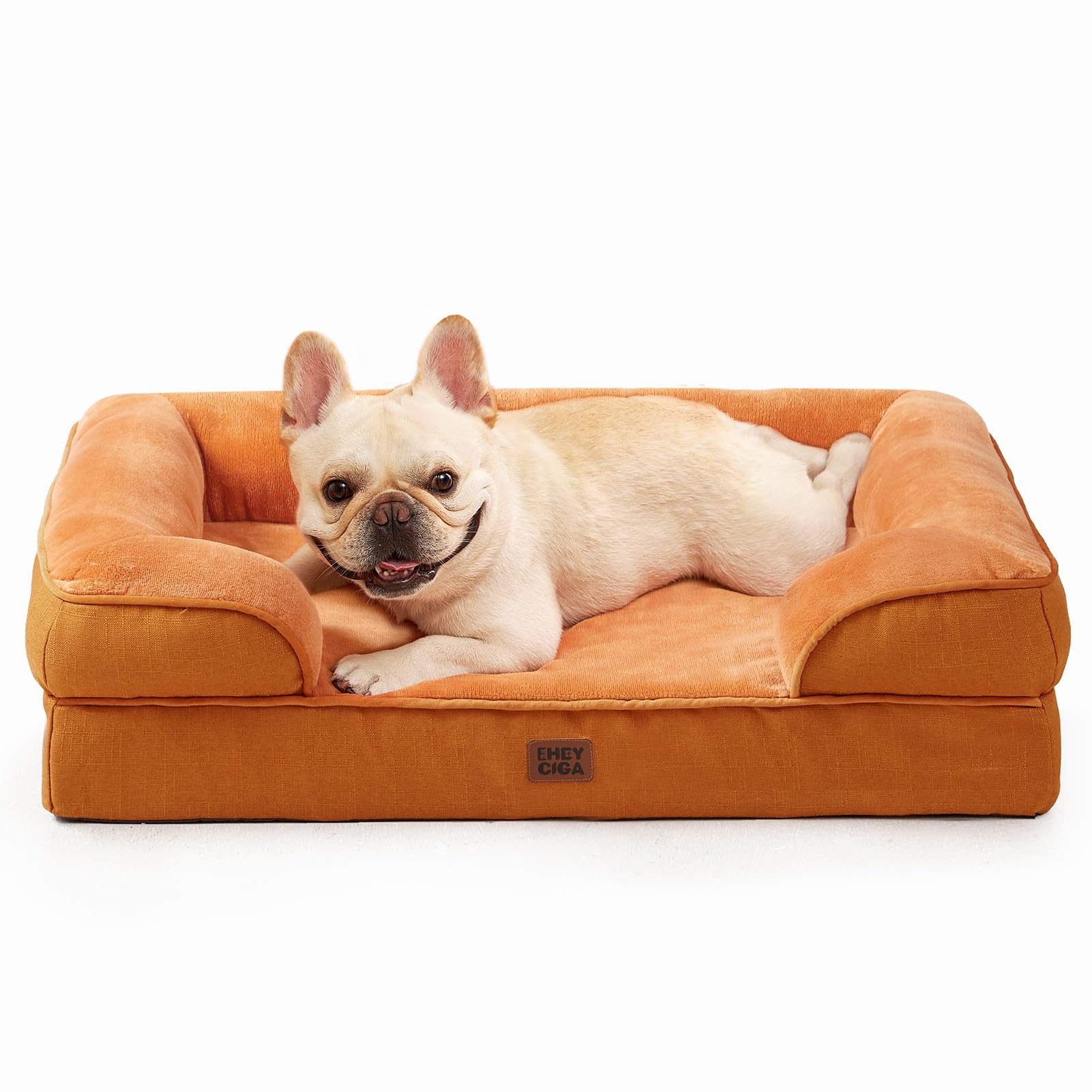 EHEYCIGA orthopedic dog bed with memory foam delivers even support and joint comfort.