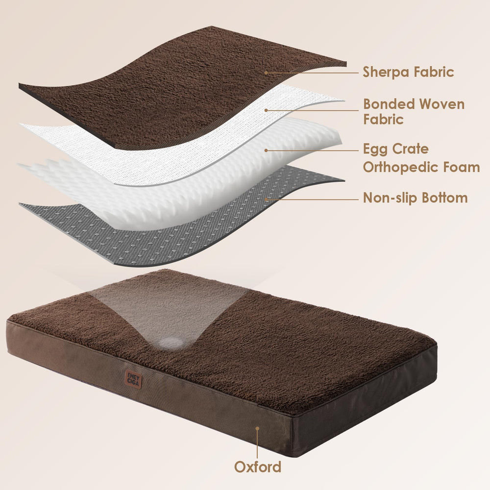 Non skid bottom keeps the bed steady on smooth floors