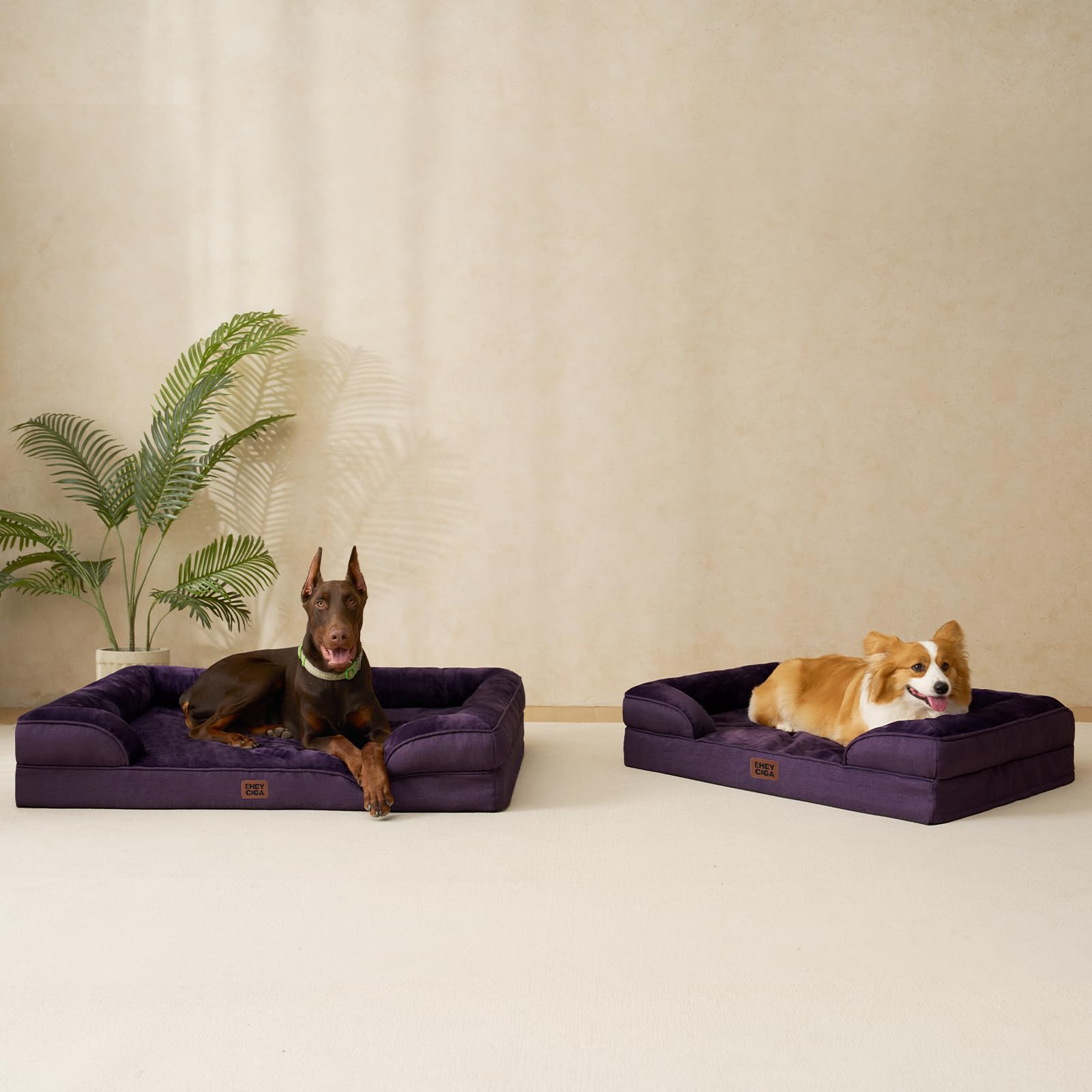 Snuggle ready EHEYCIGA bed invites cozy naps after play