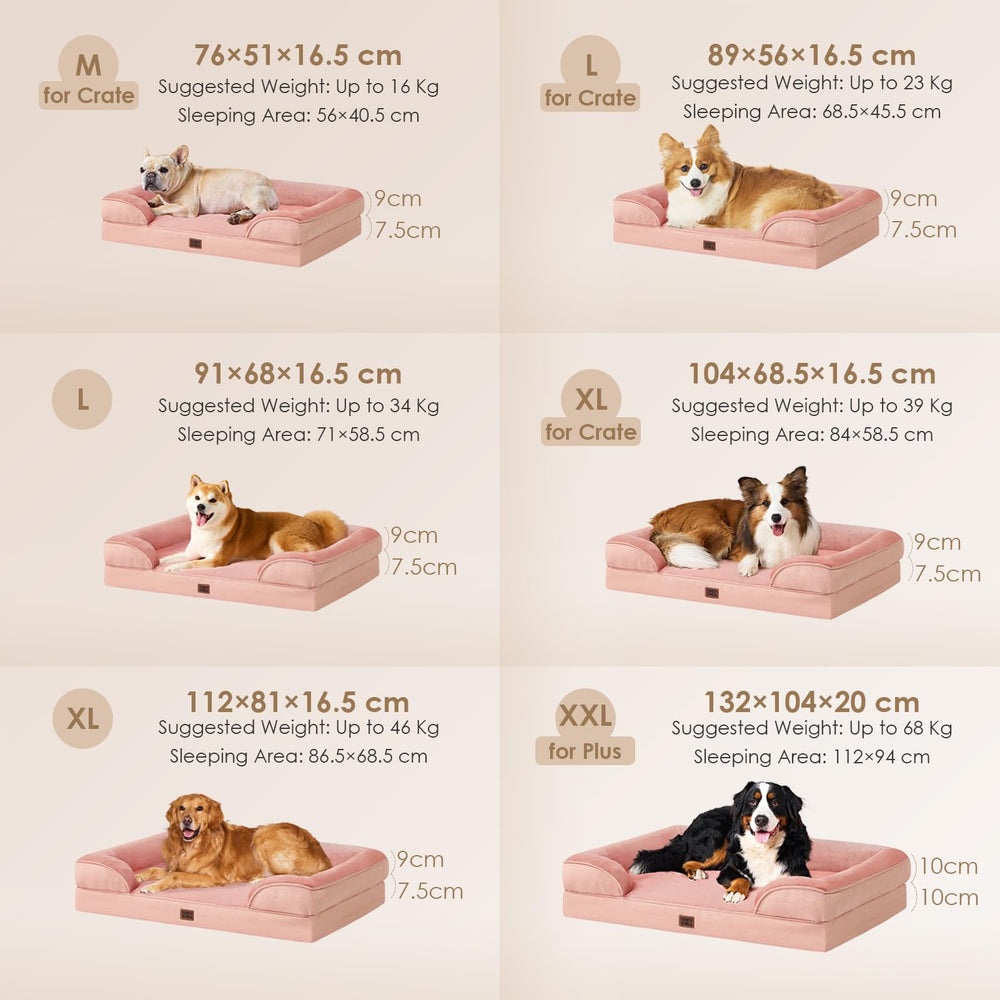 Cozy fleece surface on the EHEYCIGA bed invites restful naps.
