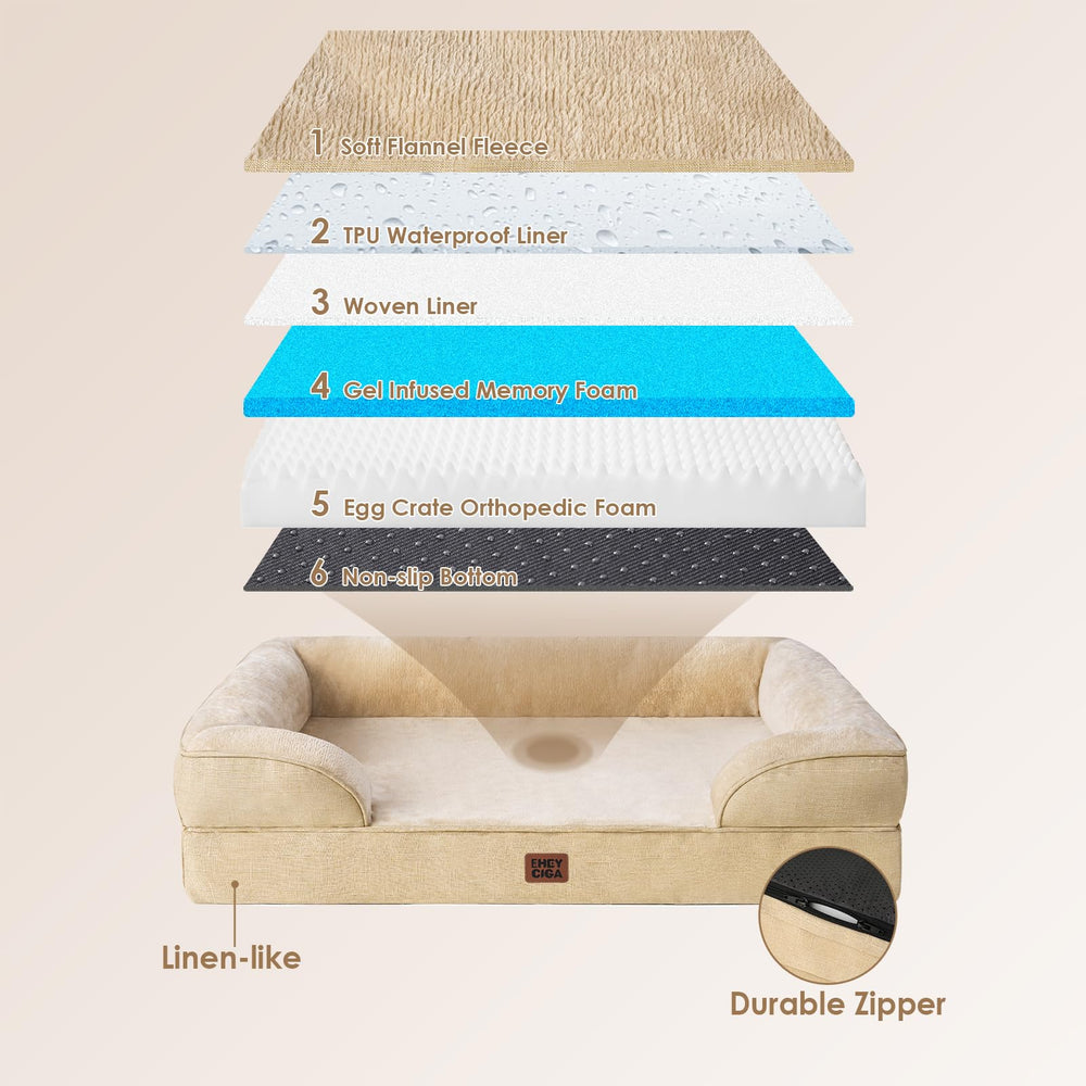EHEYCIGA waterproof cover close up protecting fleece surface