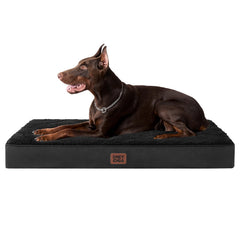 EHEYCIGA orthopedic XL bed with removable cover for easy cleaning.