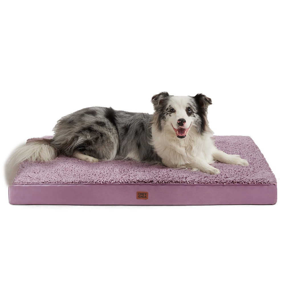 EHEYCIGA orthopedic XL dog bed cover for easy cleaning