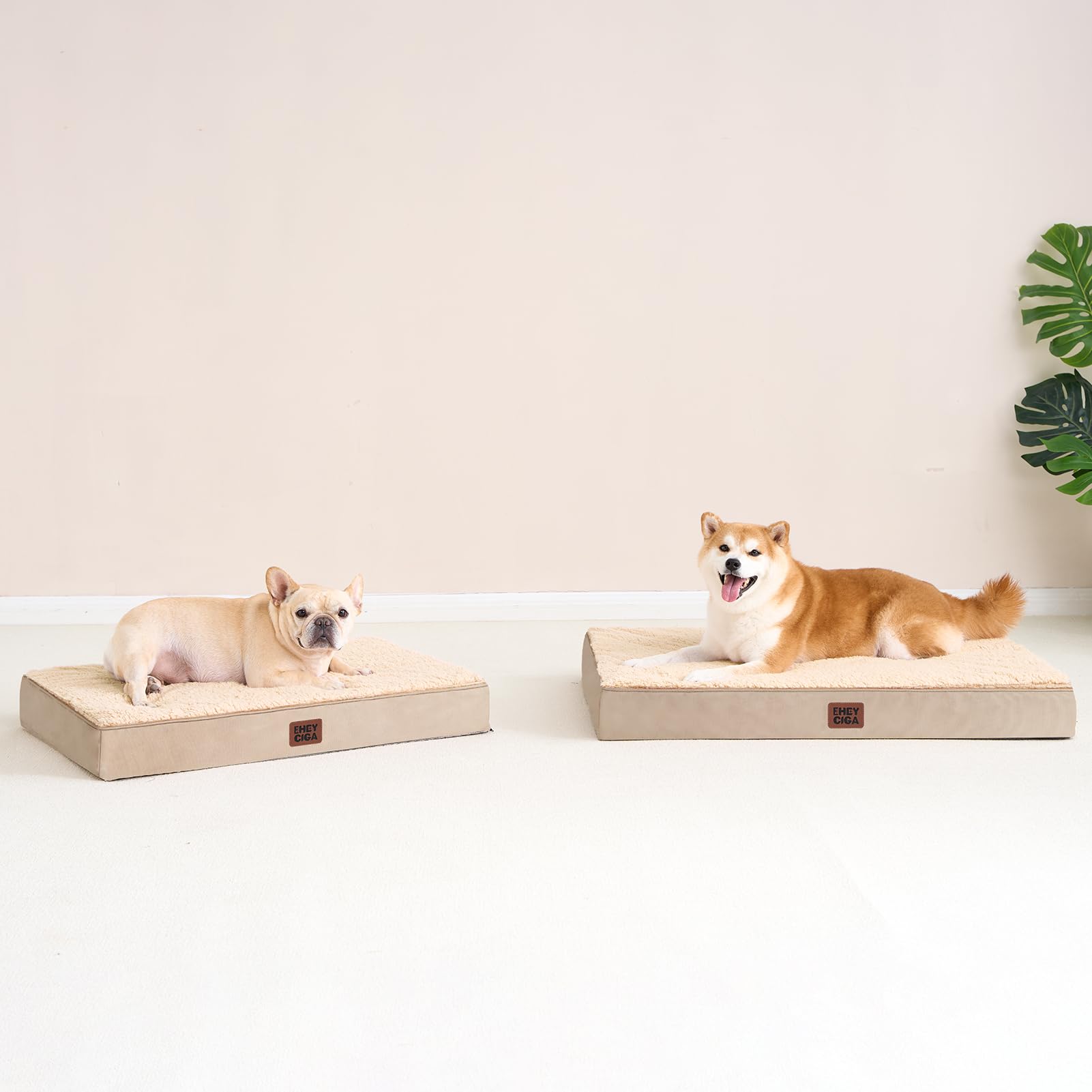 EHEYCIGA khaki color option complements home decor.
