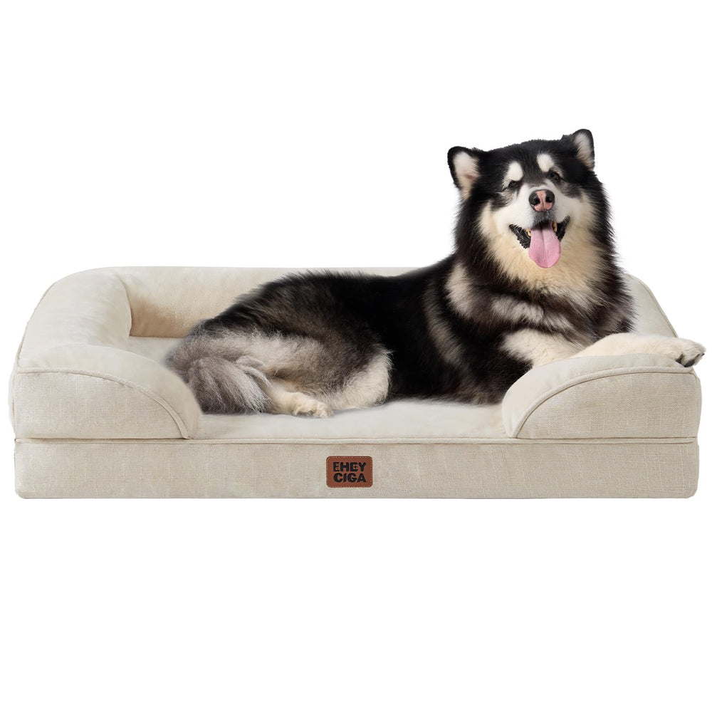 EHEYCIGA orthopedic XL dog bed with memory foam for supported joints.