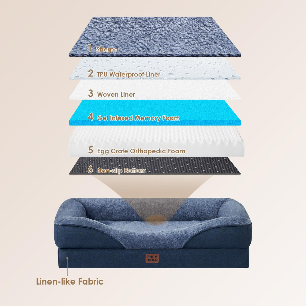 Side bolster view illustrating neck and head cradling for comfort
