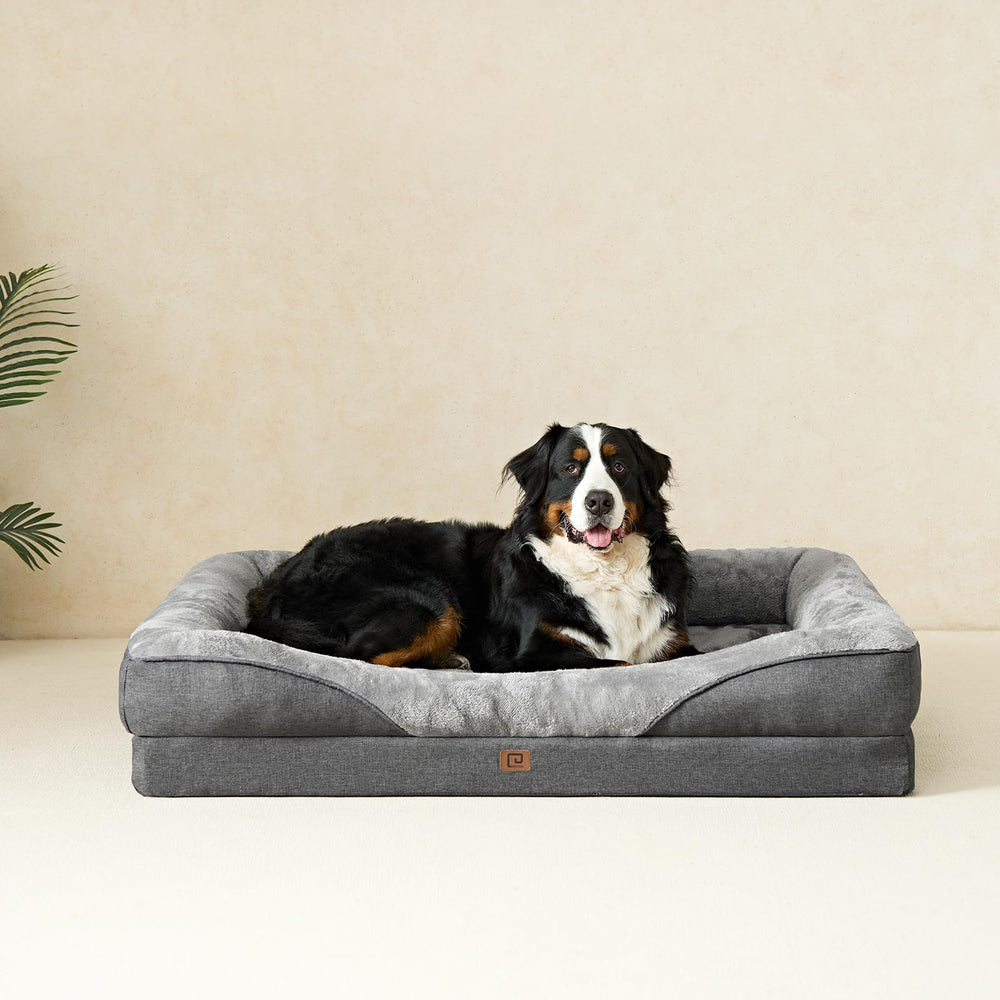 EHEYCIGA orthopedic XL dog bed size XL fits large breeds.