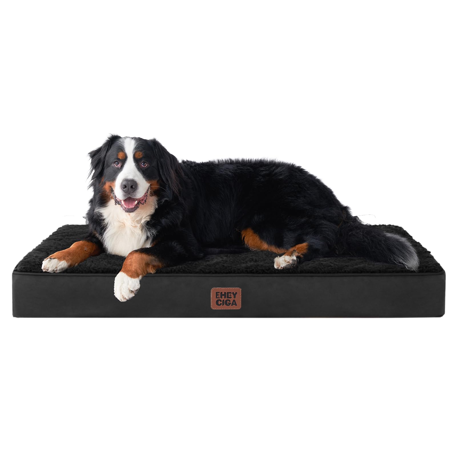 EHEYCIGA orthopedic XXL dog bed main shot highlighting its spacious sleeping surface