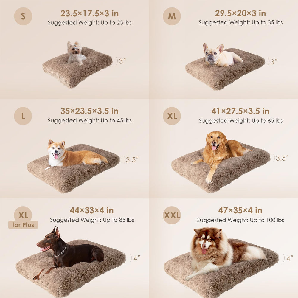 EHEYCIGA Plush faux fur surface creates a soft, secure resting spot.
