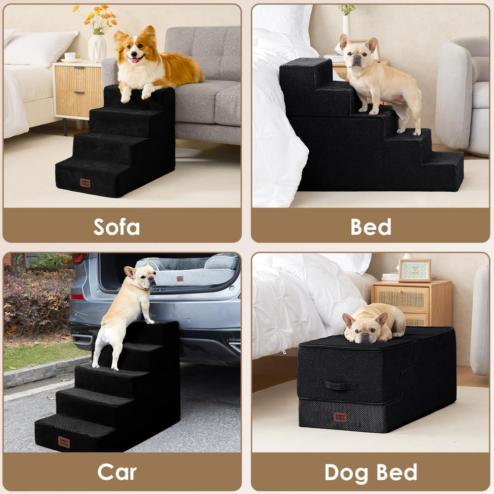 EHEYCIGA compact, portable steps ideal for travel and sleeping spots.