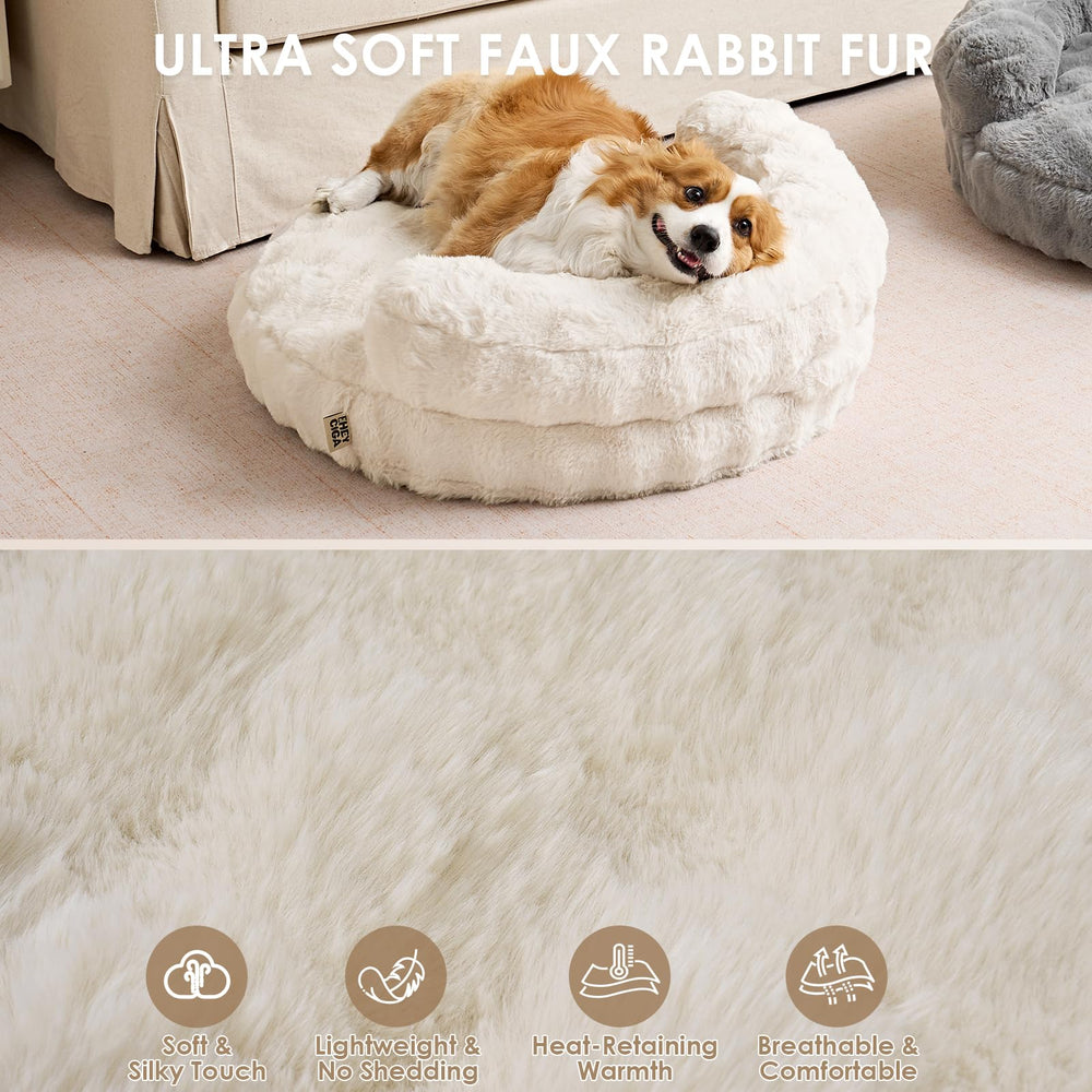 Removable machine-washable cover for EHEYCIGA dog bed