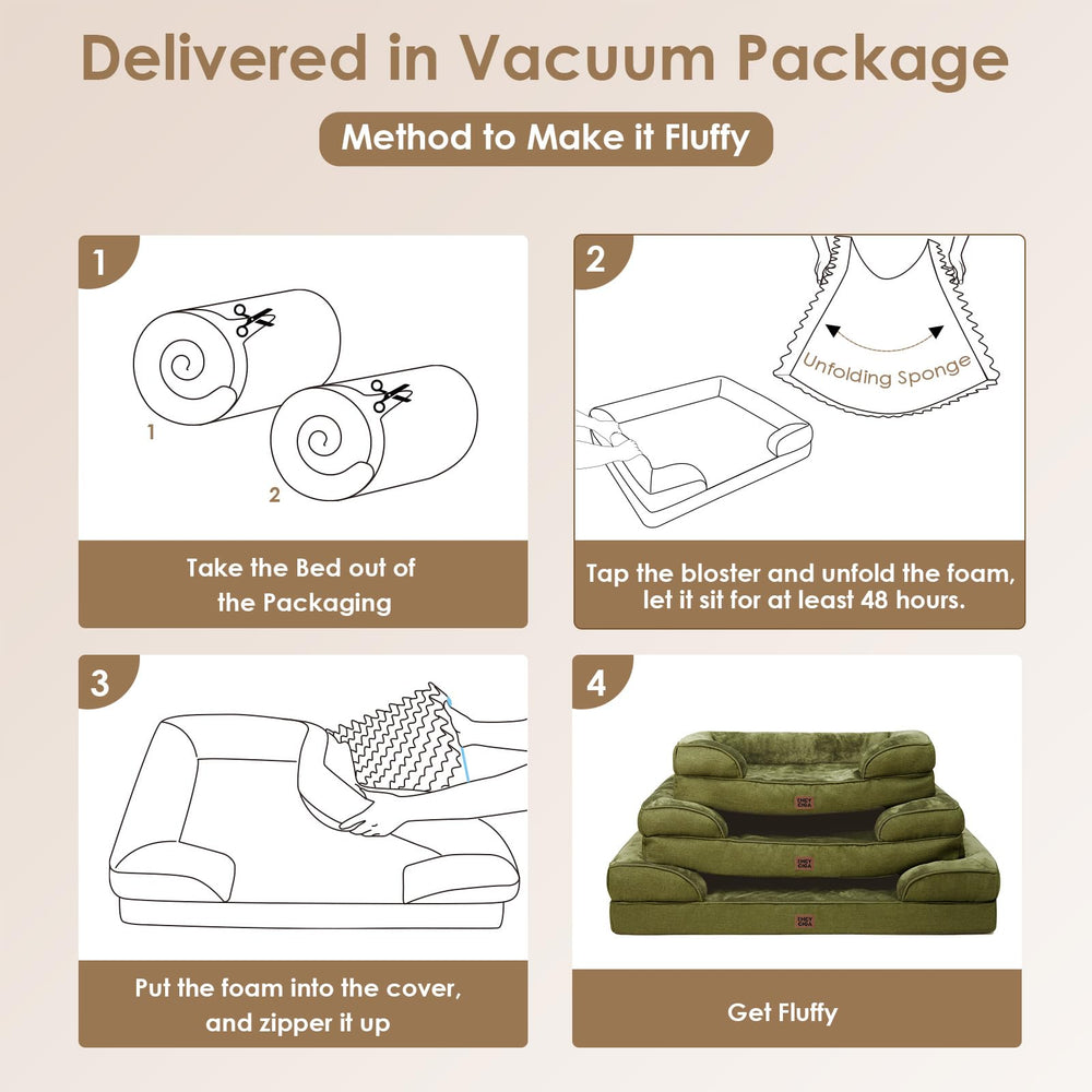 EHEYCIGA removable cover is machine washable for easy care.