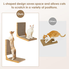 EHEYCIGA reversible front-back surface extends scratcher lifespan with easy flipping