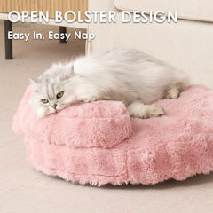 EHEYCIGA soft cat couch bed waterproof lining protects against spills.