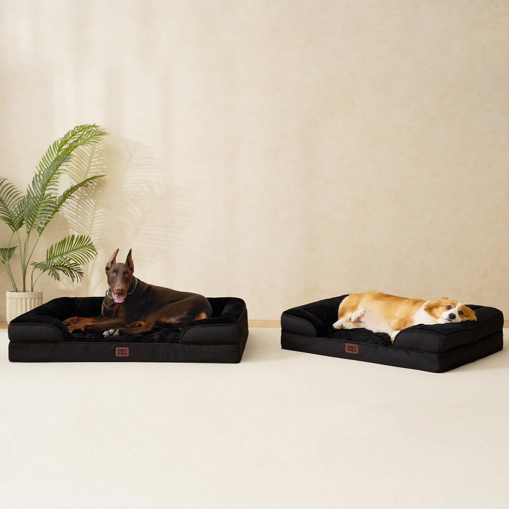 EHEYCIGA spacious design fits large and extra-large dogs beautifully.