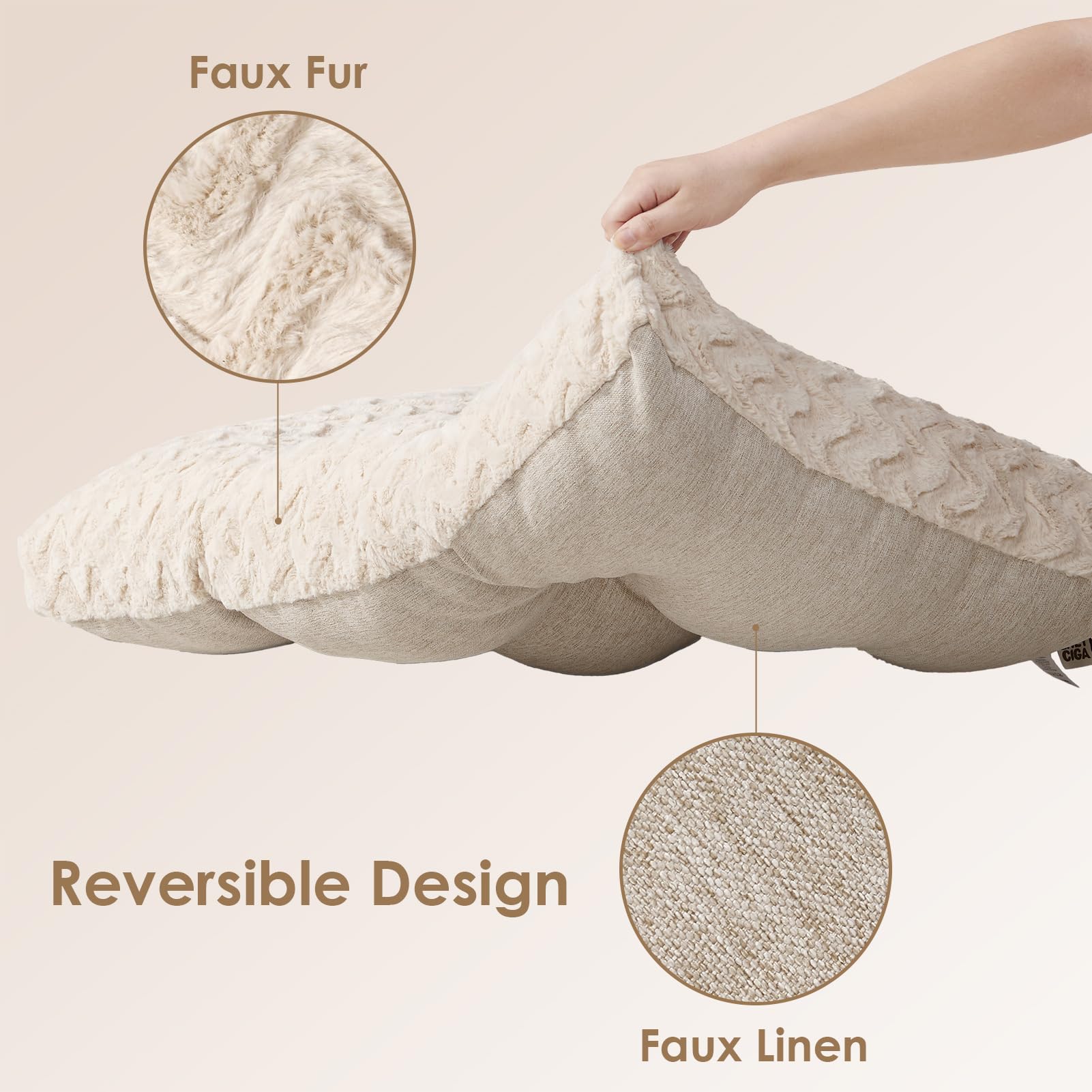 EHEYCIGA sturdy edges highlight long-lasting durability.