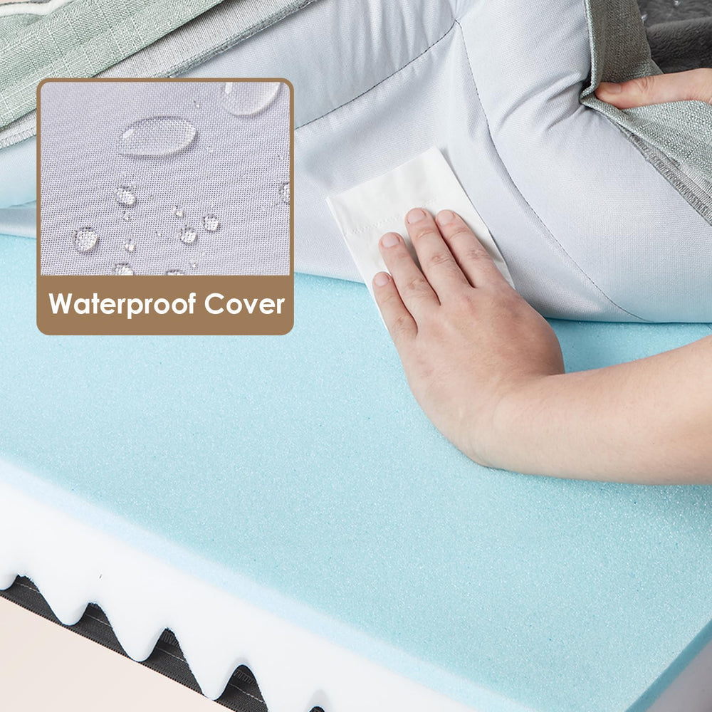 EHEYCIGA dog bed with three-sided bolsters for neck support