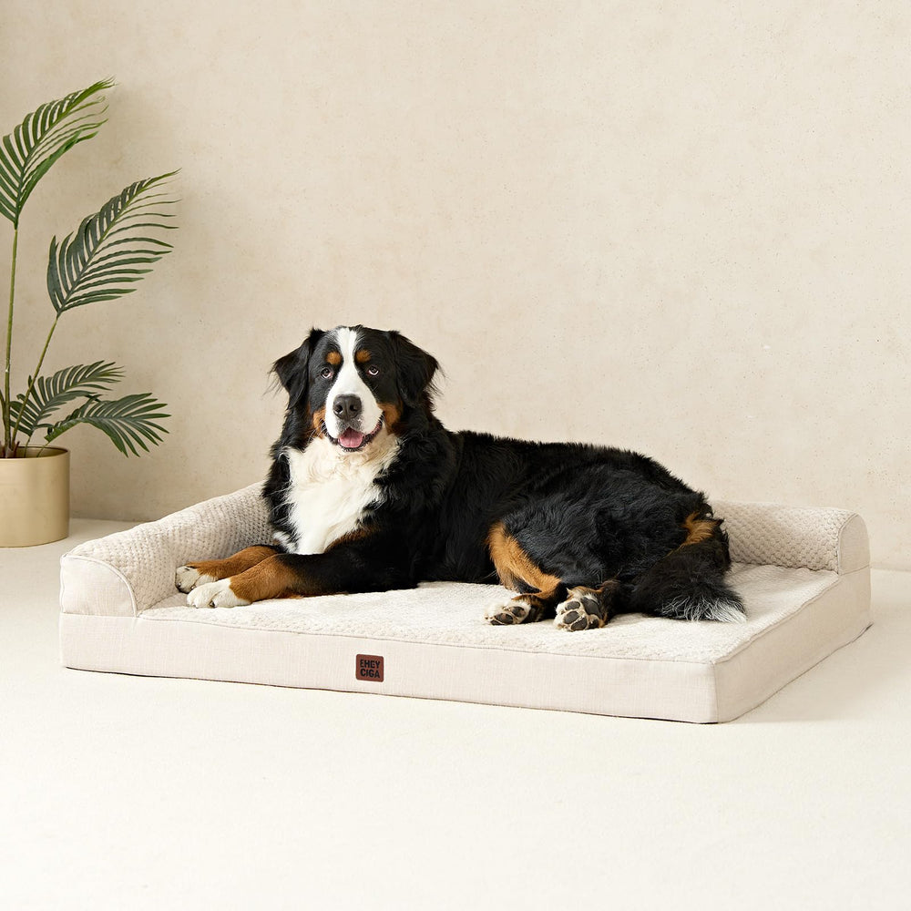 EHEYCIGA XL size bed suitable for large breeds and roomy lounging.