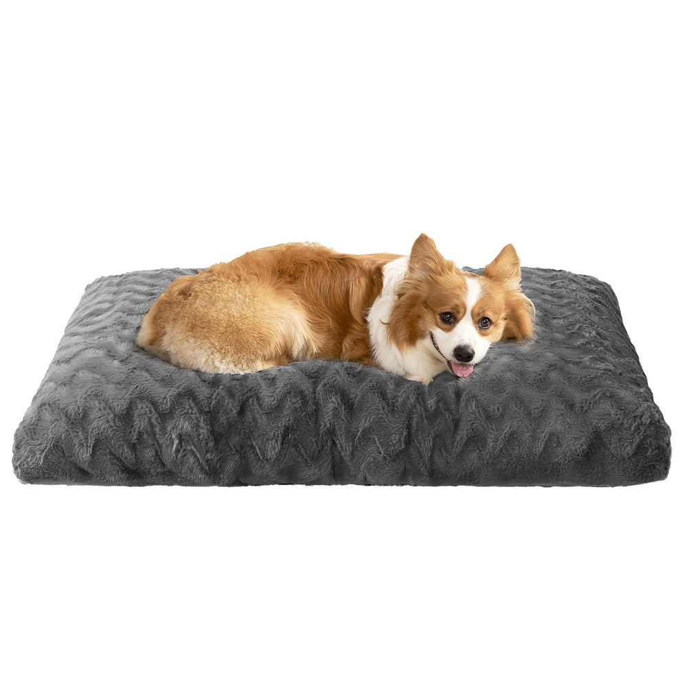 EHEYCIGA washable large dog bed in crate 35x23 inch for easy cleaning and crate comfort