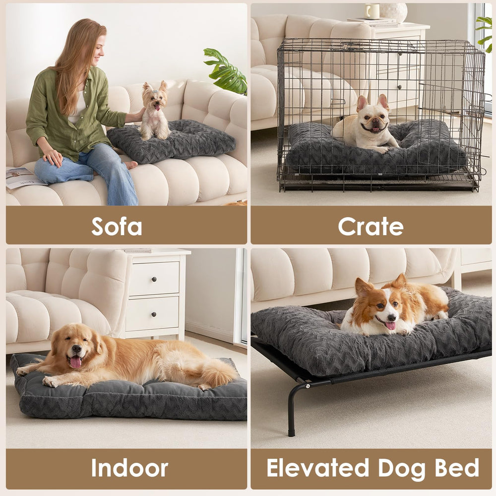 EHEYCIGA washable XL dog bed machine washable for easy care