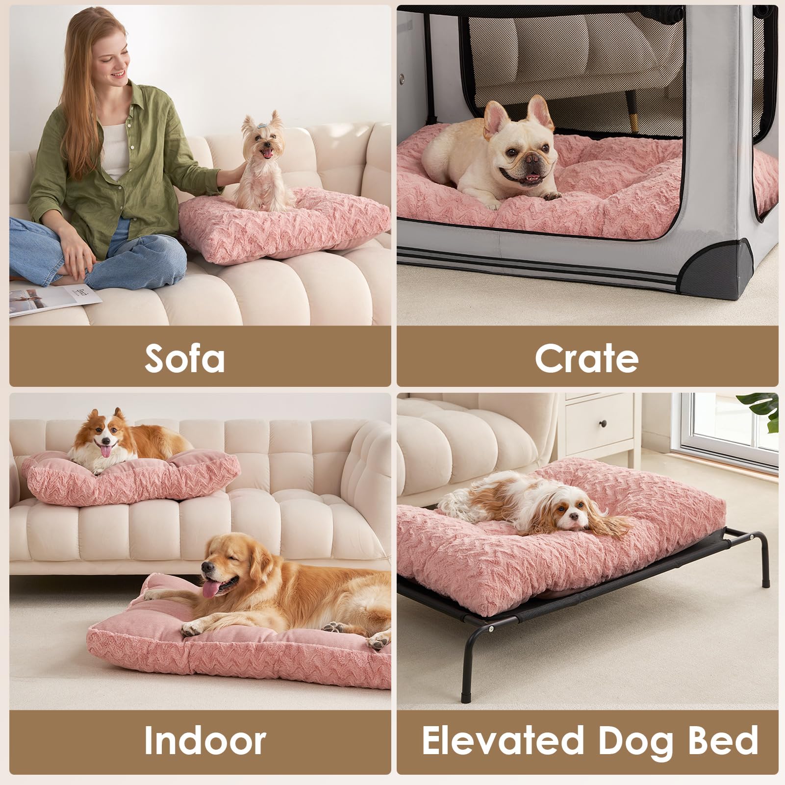 EHEYCIGA Six-locking-holes design helps bed hold shape