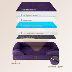 EHEYCIGA waterproof inner layer protects the mattress from moisture