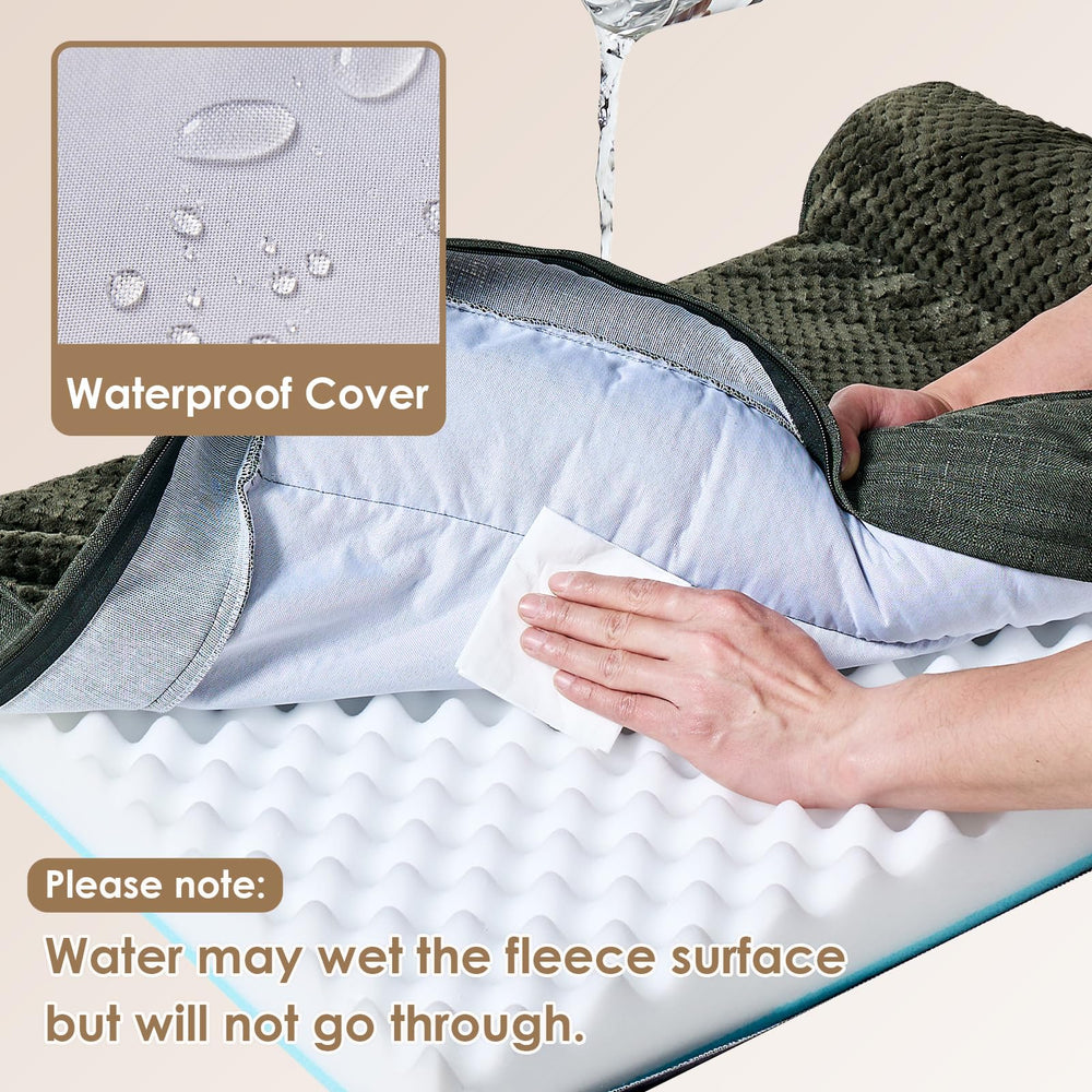 EHEYCIGA waterproof film detail shows durable protection against spills and accidents.