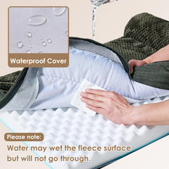 EHEYCIGA waterproof film detail shows durable protection against spills and accidents.