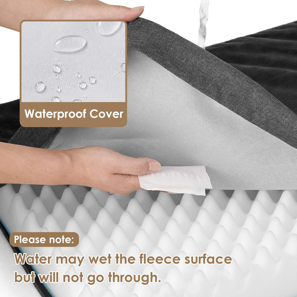EHEYCIGA waterproof liner protecting memory foam from spills