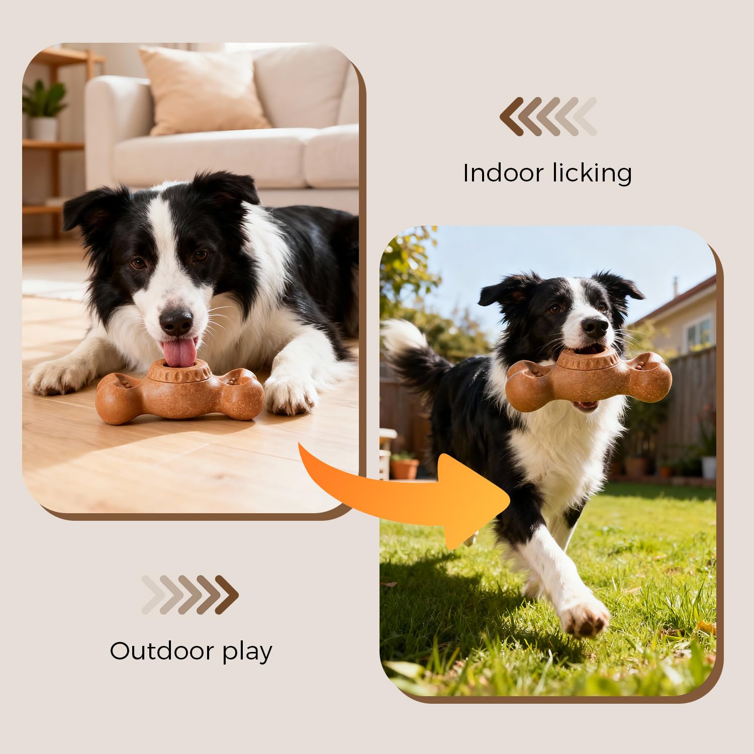 EHWZ Freeze Bone solid design reduces choking risk during play
