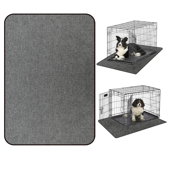Ehzyaz dog crate mat liner – absorbent surface under the crate
