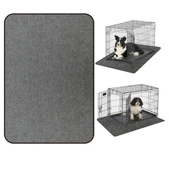 Ehzyaz dog crate mat liner – absorbent surface under the crate